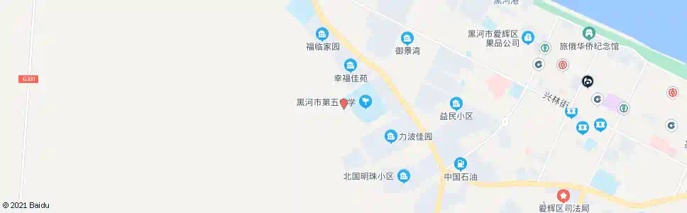 黑河蛟龙驾校_公交站地图_黑河公交_妙搜公交查询2025