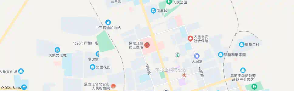 黑河三道粮落_公交站地图_黑河公交_妙搜公交查询2025