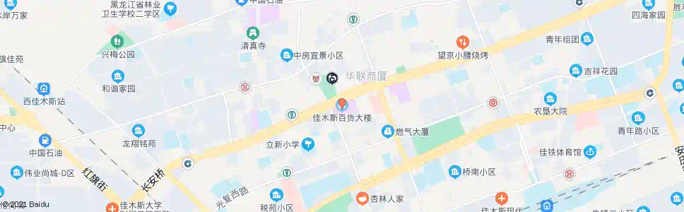 佳木斯百货大楼_公交站地图_佳木斯公交_妙搜公交查询2025