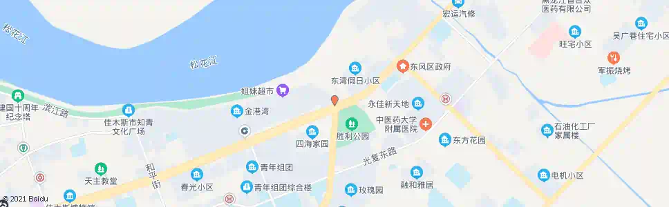 佳木斯前进公安分局_公交站地图_佳木斯公交_妙搜公交查询2025