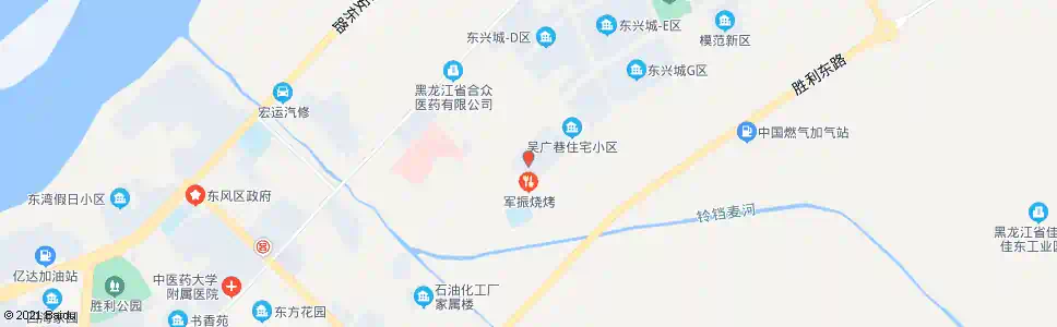佳木斯化工小区_公交站地图_佳木斯公交_妙搜公交查询2025