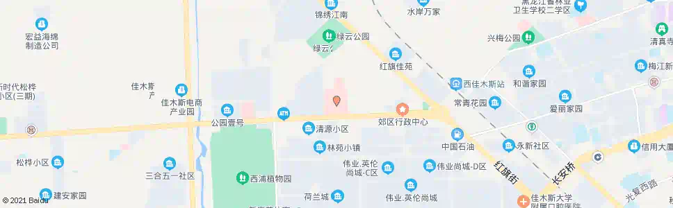 佳木斯妇幼保健院_公交站地图_佳木斯公交_妙搜公交查询2025