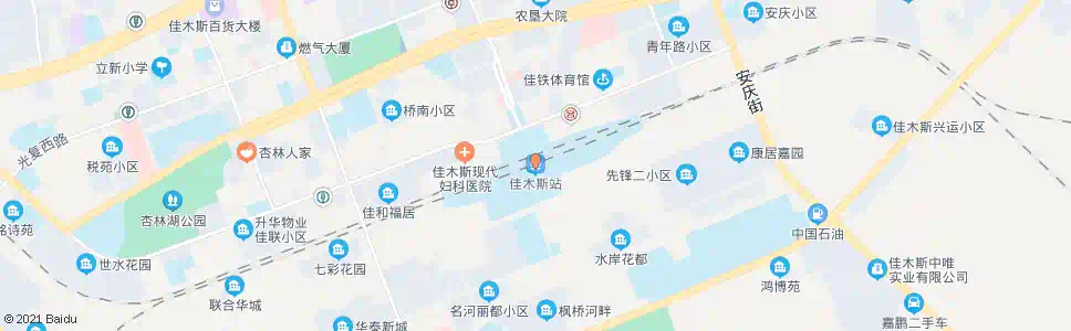 佳木斯大世界_公交站地图_佳木斯公交_妙搜公交查询2025