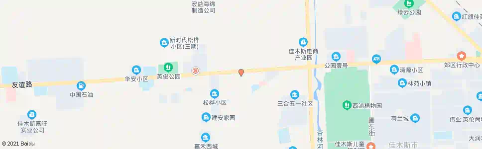 佳木斯交警支队_公交站地图_佳木斯公交_妙搜公交查询2025