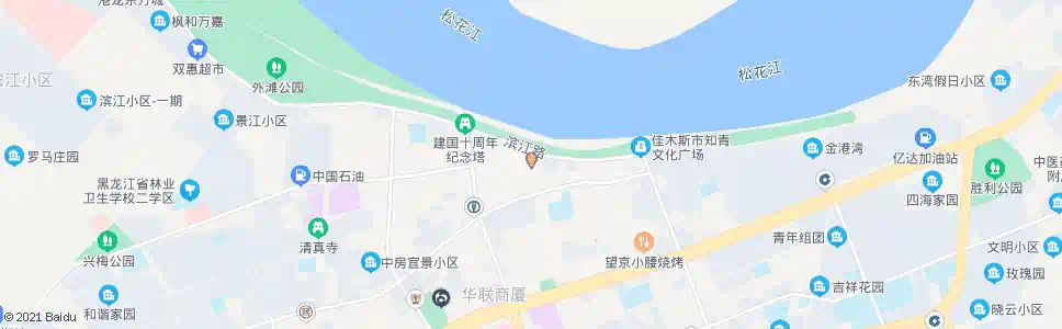 佳木斯永安街口_公交站地图_佳木斯公交_妙搜公交查询2025