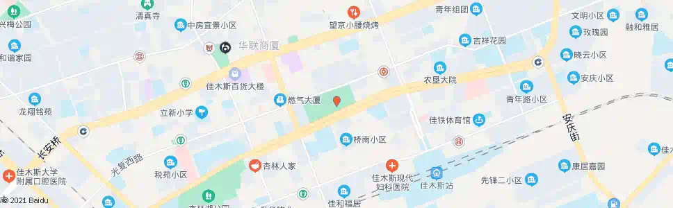 佳木斯西林公园_公交站地图_佳木斯公交_妙搜公交查询2025
