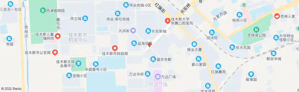 佳木斯边防支队_公交站地图_佳木斯公交_妙搜公交查询2025