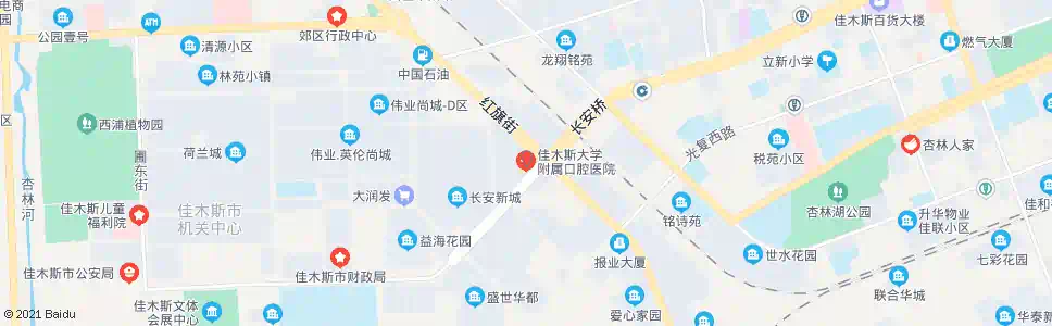 佳木斯口腔医院_公交站地图_佳木斯公交_妙搜公交查询2025