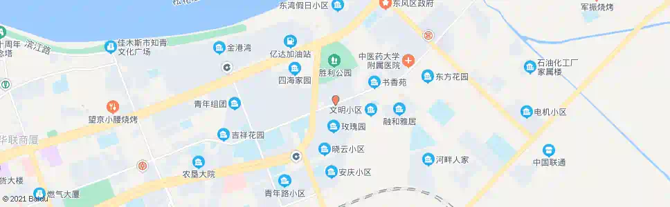 佳木斯第二加油站_公交站地图_佳木斯公交_妙搜公交查询2025