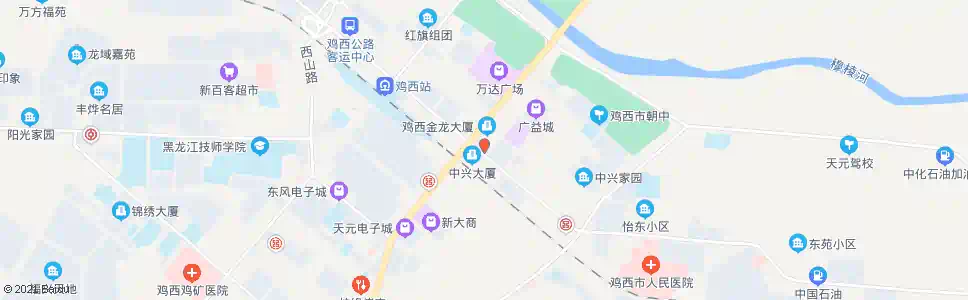 鸡西粮食局_公交站地图_鸡西公交_妙搜公交查询2025