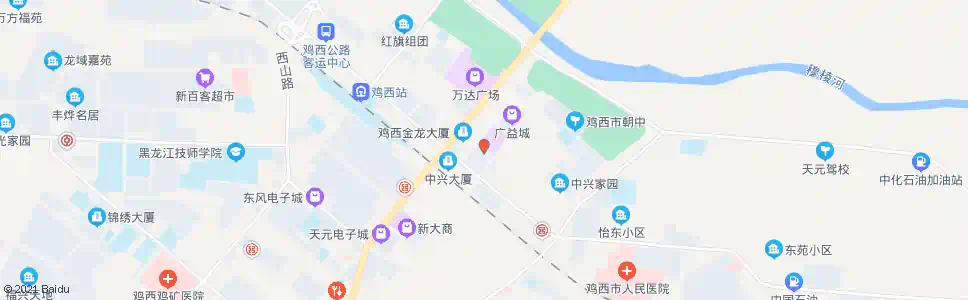 鸡西绿海广场_公交站地图_鸡西公交_妙搜公交查询2025