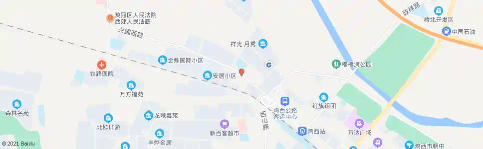 鸡西果品公司_公交站地图_鸡西公交_妙搜公交查询2025