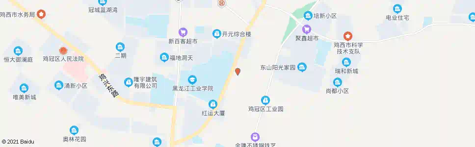 鸡西机电厂(南星街)_公交站地图_鸡西公交_妙搜公交查询2025