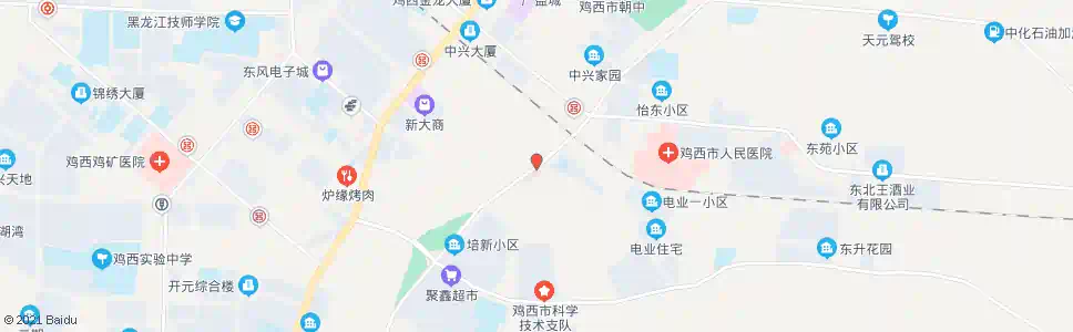 鸡西电力医院_公交站地图_鸡西公交_妙搜公交查询2025
