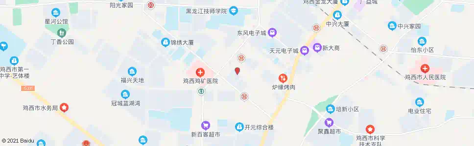 鸡西北大仓_公交站地图_鸡西公交_妙搜公交查询2025
