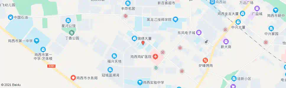 鸡西师范附小_公交站地图_鸡西公交_妙搜公交查询2025
