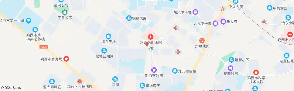 鸡西新南站_公交站地图_鸡西公交_妙搜公交查询2025