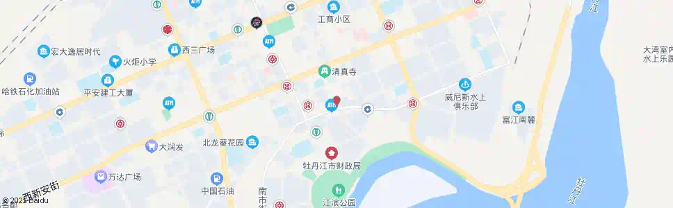 牡丹江综合市场_公交站地图_牡丹江公交_妙搜公交查询2025