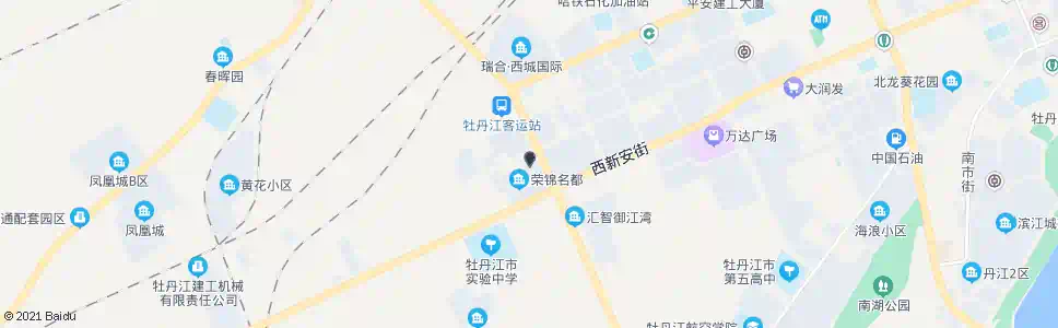 牡丹江中德管业_公交站地图_牡丹江公交_妙搜公交查询2025