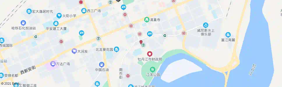 牡丹江上海印象_公交站地图_牡丹江公交_妙搜公交查询2025