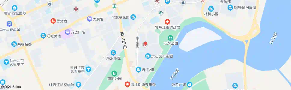 牡丹江华隆城市花园_公交站地图_牡丹江公交_妙搜公交查询2025