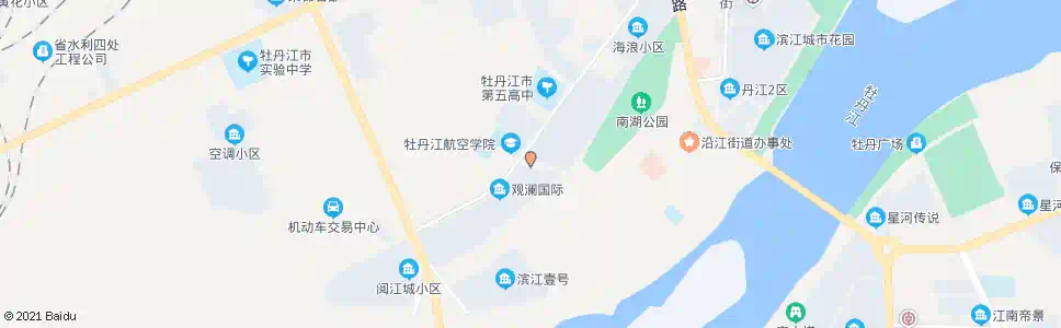 牡丹江西九条路_公交站地图_牡丹江公交_妙搜公交查询2025
