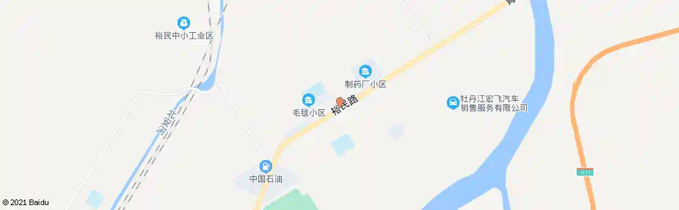 牡丹江矿山机械厂_公交站地图_牡丹江公交_妙搜公交查询2025