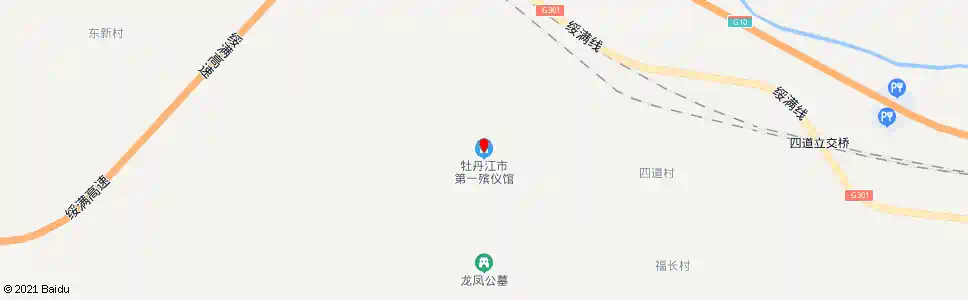 牡丹江殡仪馆_公交站地图_牡丹江公交_妙搜公交查询2025