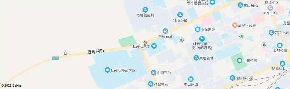 牡丹江牡丹江大学_公交站地图_牡丹江公交_妙搜公交查询2025