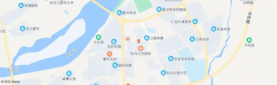 牡丹江东北亚商城_公交站地图_牡丹江公交_妙搜公交查询2025
