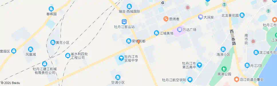 牡丹江西十一条路_公交站地图_牡丹江公交_妙搜公交查询2025