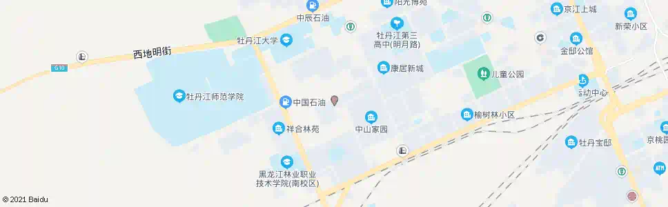 牡丹江兴中东三路_公交站地图_牡丹江公交_妙搜公交查询2025