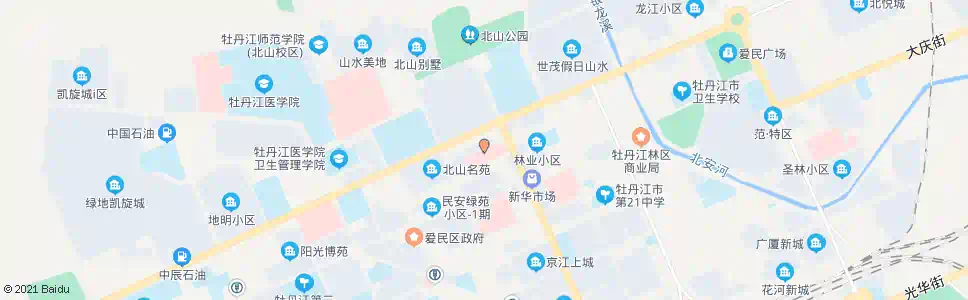 牡丹江中医院_公交站地图_牡丹江公交_妙搜公交查询2025