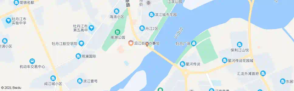 牡丹江西三条路_公交站地图_牡丹江公交_妙搜公交查询2025