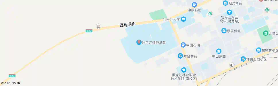 牡丹江师范学院_公交站地图_牡丹江公交_妙搜公交查询2025