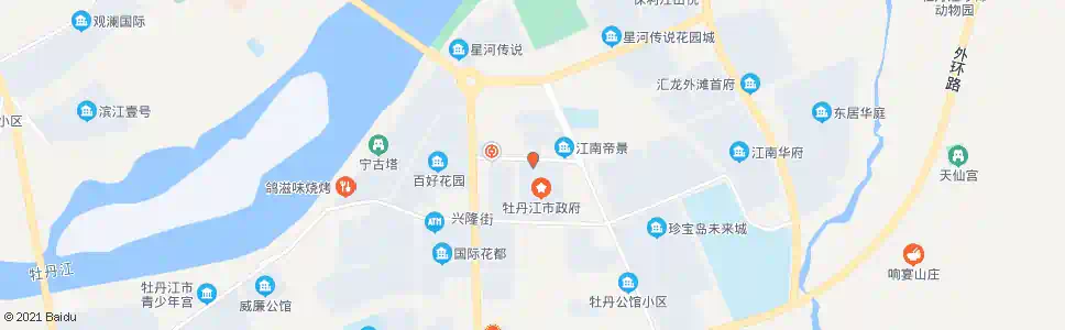 牡丹江警苑小区北门_公交站地图_牡丹江公交_妙搜公交查询2025