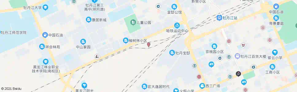 牡丹江机务段_公交站地图_牡丹江公交_妙搜公交查询2025