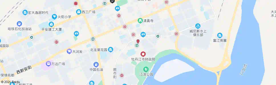 牡丹江上海印象(东行)_公交站地图_牡丹江公交_妙搜公交查询2025