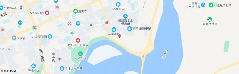 牡丹江热电厂_公交站地图_牡丹江公交_妙搜公交查询2025