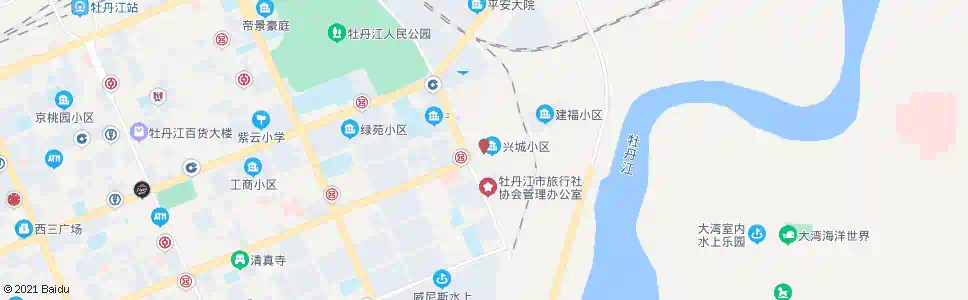 牡丹江木材加工厂_公交站地图_牡丹江公交_妙搜公交查询2025