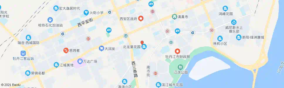 牡丹江立新街_公交站地图_牡丹江公交_妙搜公交查询2025