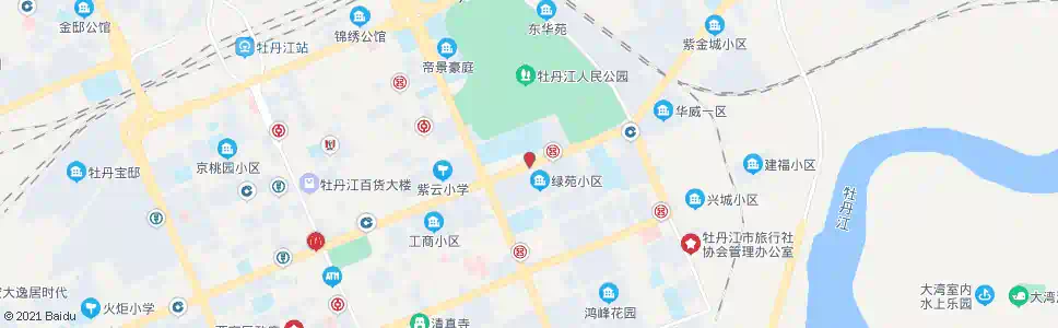 牡丹江东五条路_公交站地图_牡丹江公交_妙搜公交查询2025