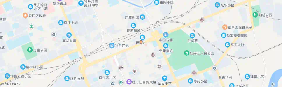 牡丹江市骨科医院_公交站地图_牡丹江公交_妙搜公交查询2025