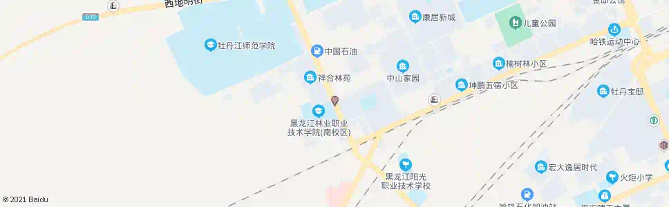 牡丹江兴中路_公交站地图_牡丹江公交_妙搜公交查询2025