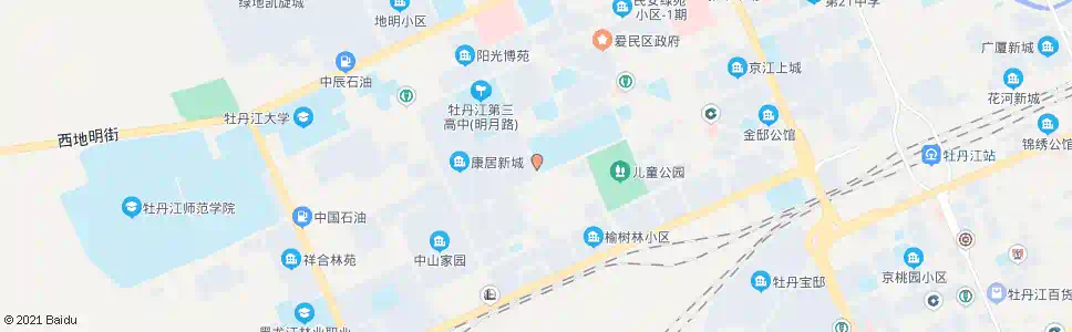 牡丹江现代商务学院_公交站地图_牡丹江公交_妙搜公交查询2025