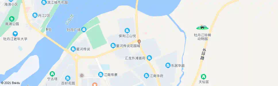 牡丹江大湾新村_公交站地图_牡丹江公交_妙搜公交查询2025