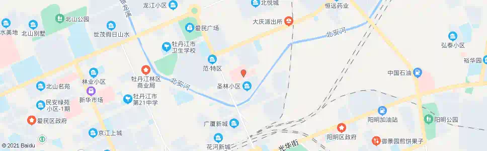 牡丹江肿瘤医院_公交站地图_牡丹江公交_妙搜公交查询2025