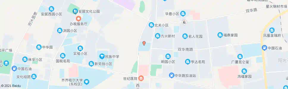 齐齐哈尔第三中学_公交站地图_齐齐哈尔公交_妙搜公交查询2025