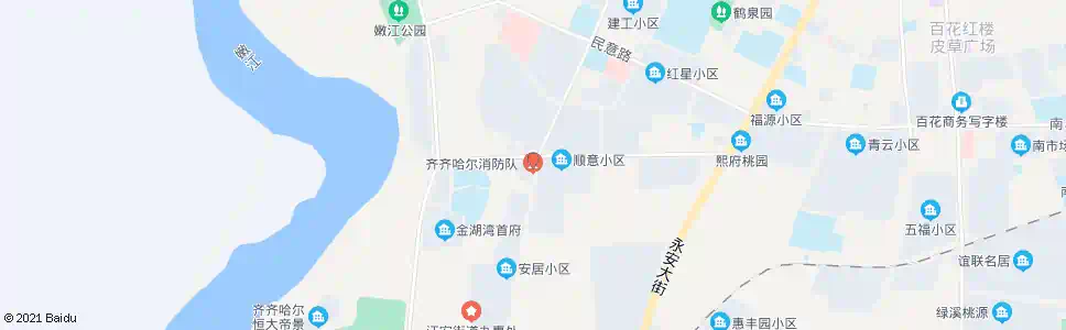 齐齐哈尔消防支队_公交站地图_齐齐哈尔公交_妙搜公交查询2025