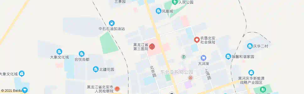 齐齐哈尔第三医院_公交站地图_齐齐哈尔公交_妙搜公交查询2025